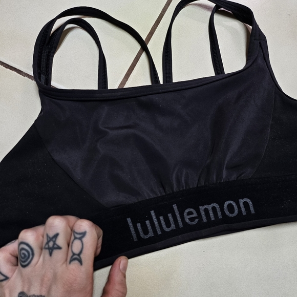 Lululemon Logo Train Strappy Bra  (limited edition) - Picture 9 of 11